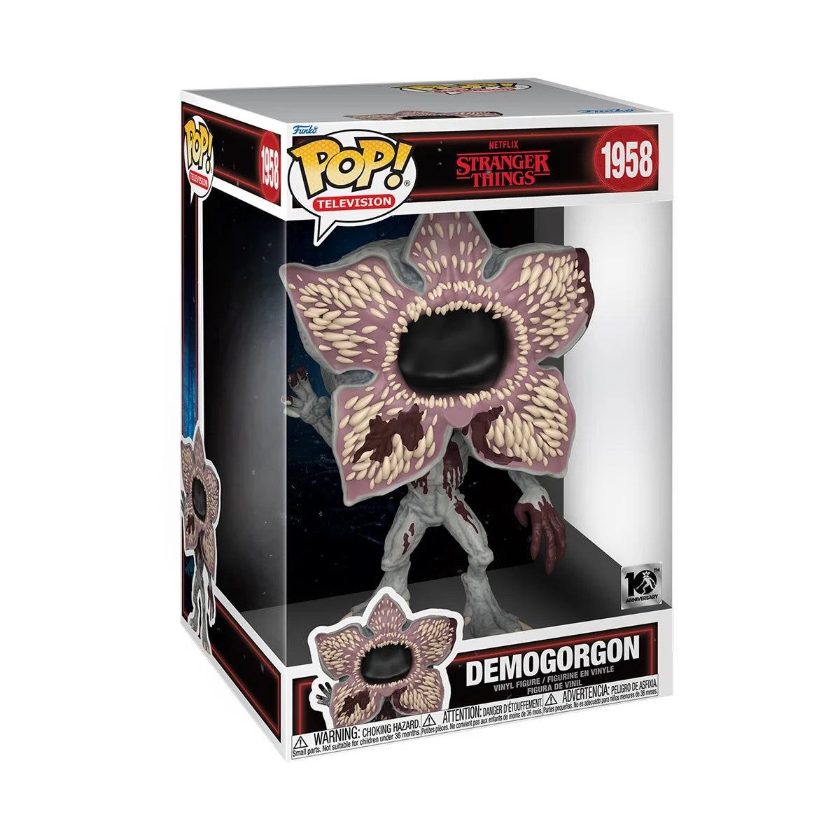 Stranger Things Demogorgon Jumbo 10-Inch Funko Pop! Vinyl Figure #1958