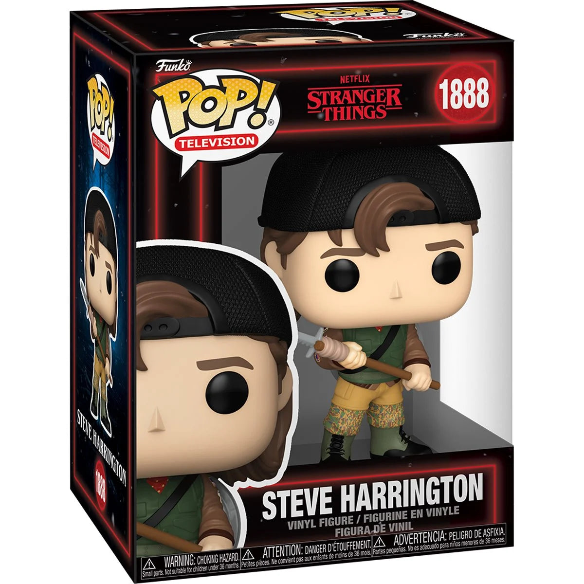 Stranger Things Season 5 Steve Harrington (W4) Funko Pop! Vinyl Figure #1888