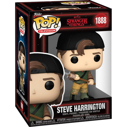 Stranger Things Season 5 Steve Harrington (W4) Funko Pop! Vinyl Figure #1888 - Outer Limit Toys