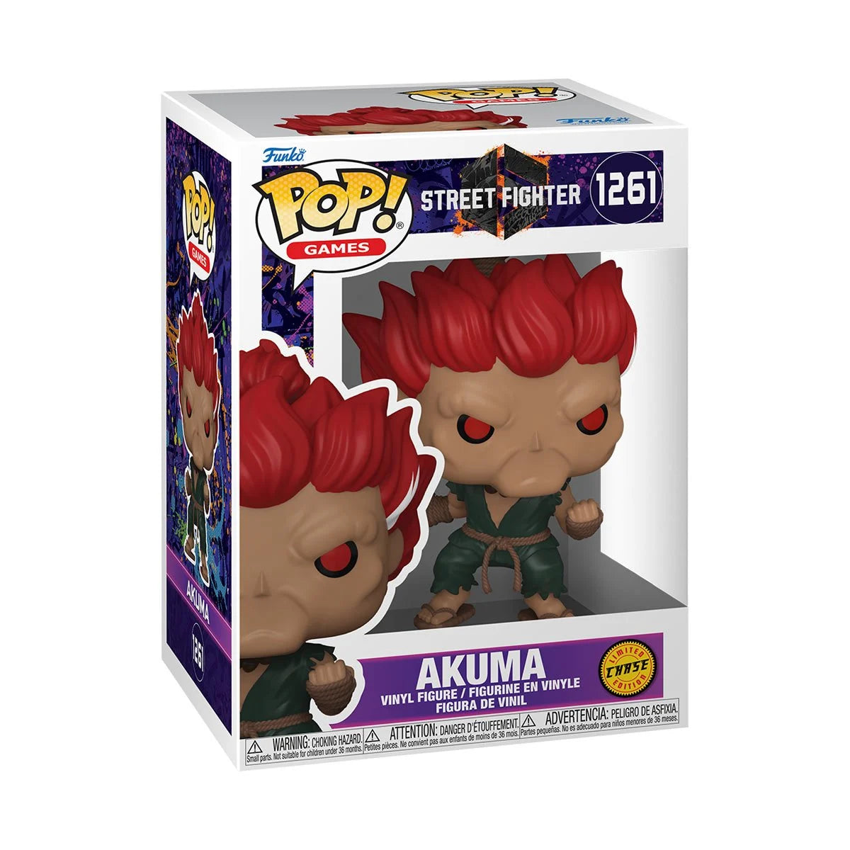 Street Fighter 6 Akuma Funko Pop! Vinyl Figure #1261