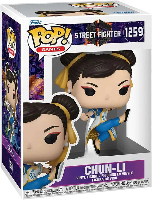 Street Fighter 6 Chun-li Funko Pop! Vinyl Figure #1259