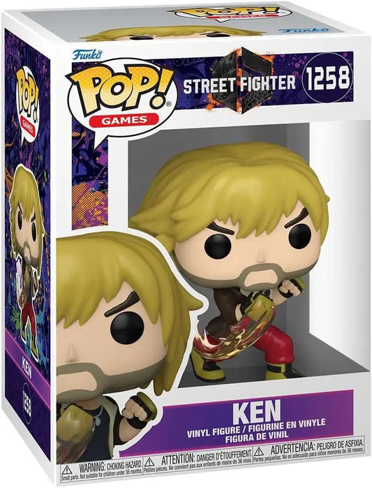 Street Fighter 6 Ken Funko Pop! Vinyl Figure #1258