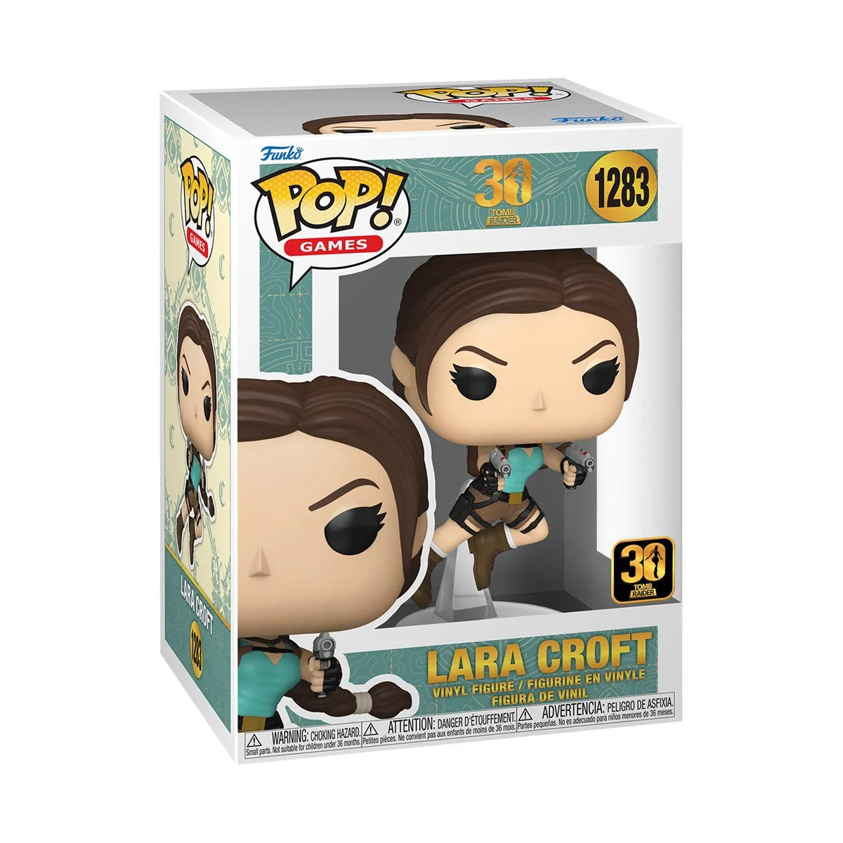 Tomb Raider Lara Croft Jumping Funko Pop! Vinyl Figure #1283