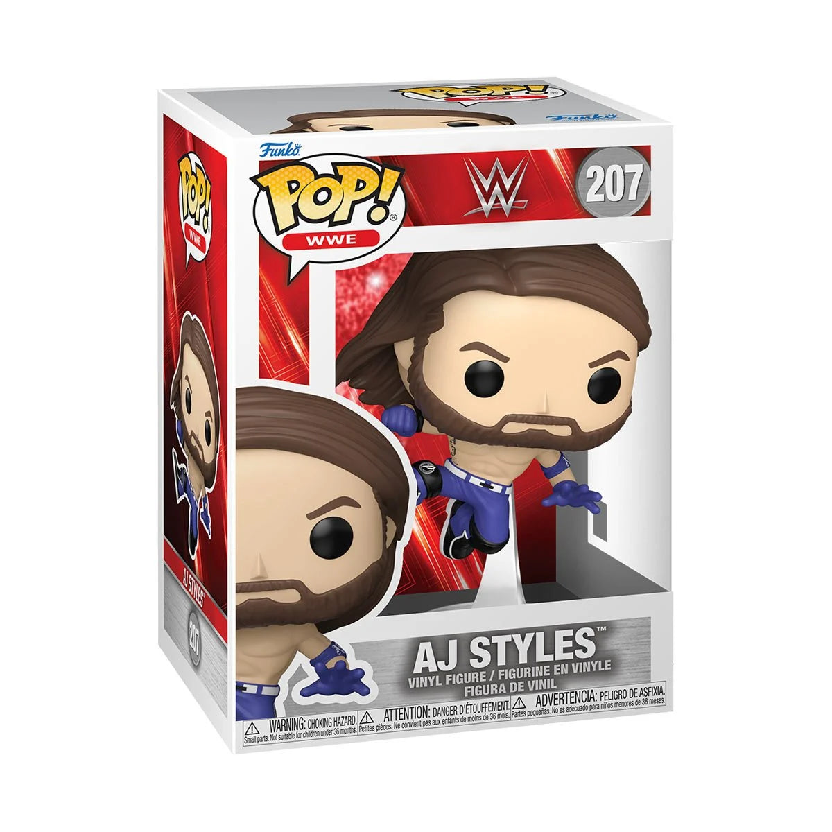 WWE AJ Styles Funko Pop! Vinyl Figure #207 - Outer Limit Toys