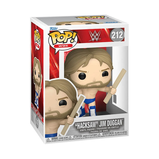 WWE Hacksaw Jim Duggan Funko Pop! Vinyl Figure #212 - Outer Limit Toys