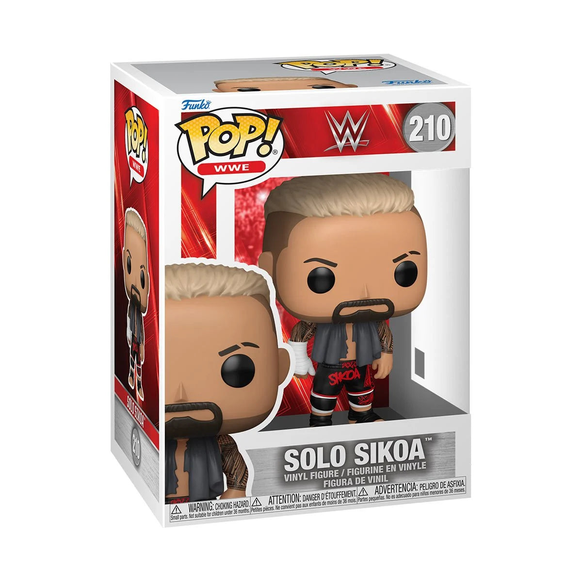 WWE Solo Sikoa Funko Pop! Vinyl Figure #210 - Outer Limit Toys