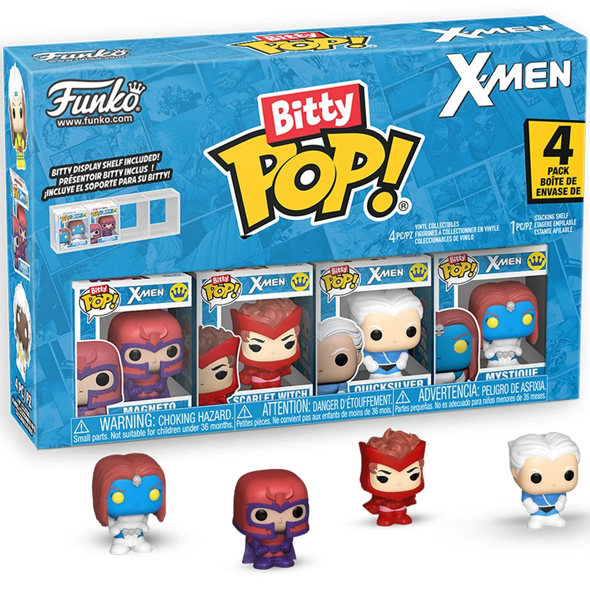 X-Men Magneto Funko Bitty Pop! Mini-Figure 4-Pack - Outer Limit Toys