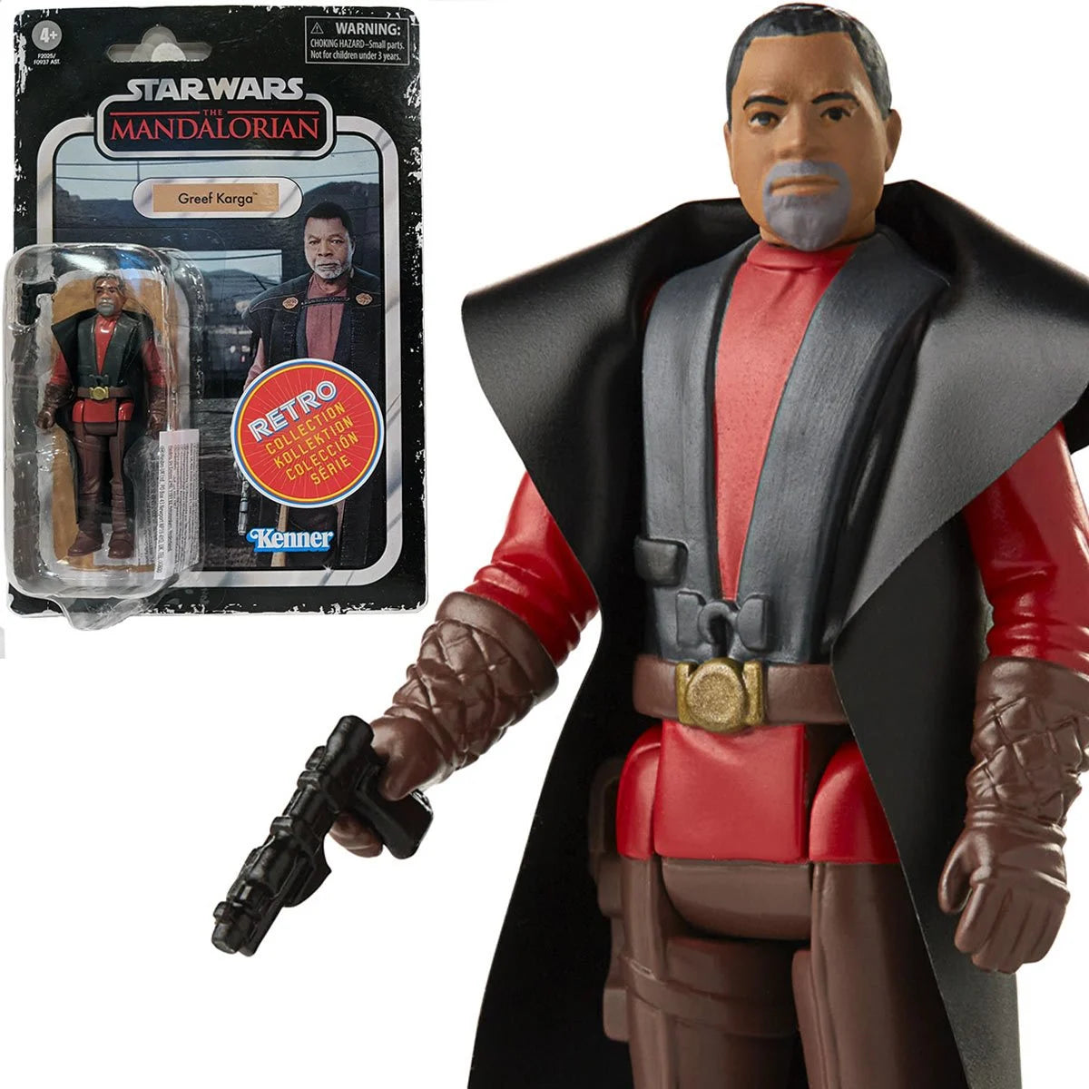 Star Wars The Retro Collection Greef Karga 3 3/4-Inch Action Figure - Outer Limit Toys