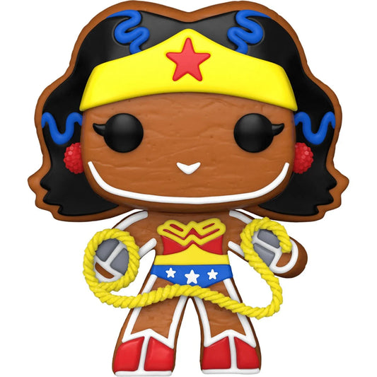 DC Comics Super Heroes Gingerbread Wonder Woman Pop! Vinyl Figure - Outer Limit Toys