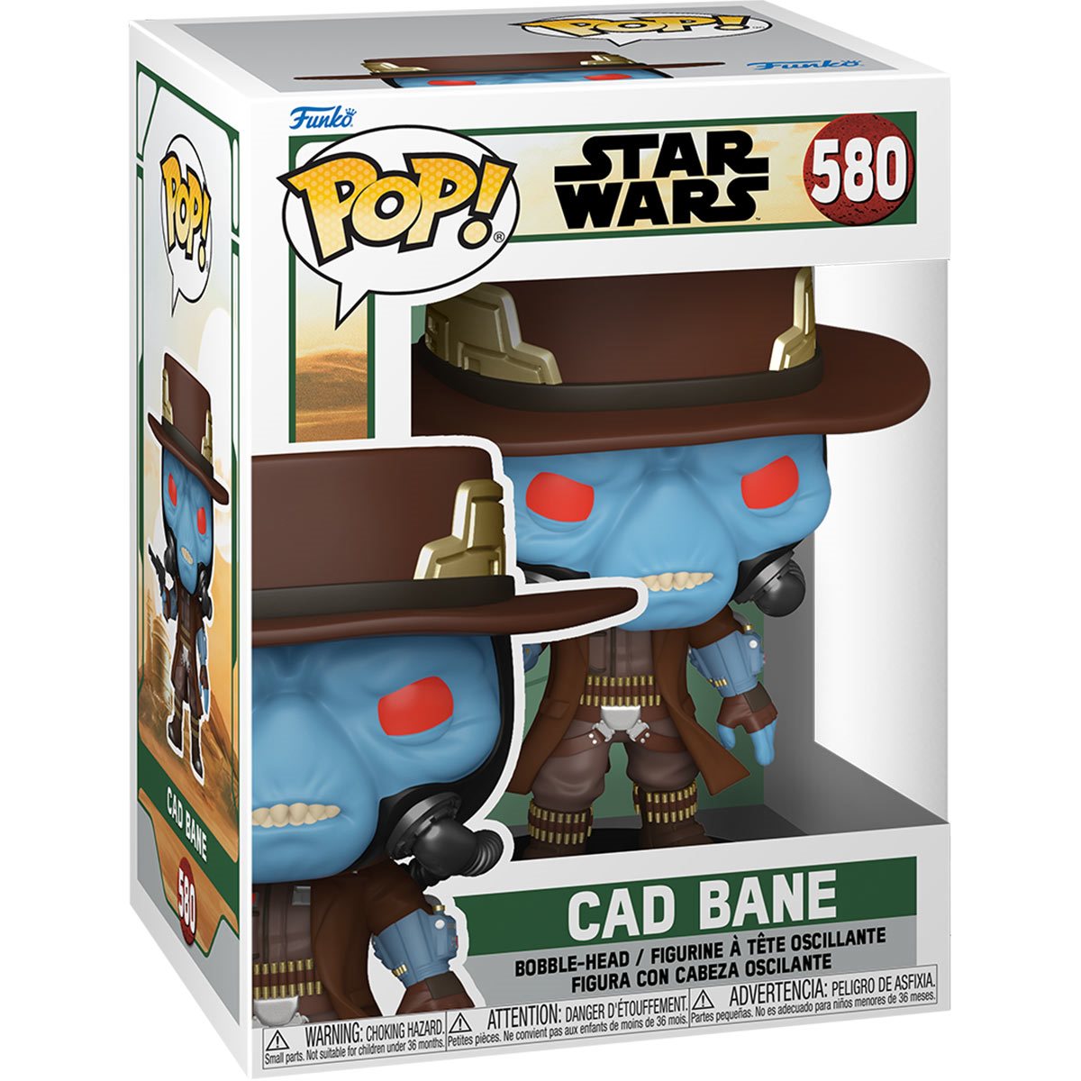 Star Wars: Book of Boba Fett Cad Bane Pop! Vinyl Figure - Outer Limit Toys