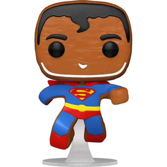 DC Comics Super Heroes Gingerbread Superman Pop! Vinyl Figure - Outer Limit Toys